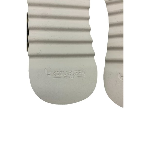 Koolaburra By Ugg Fuzzy Leopard Slippers Womens Size 8 Comfort Slide Cheetah - Picture 10 of 11